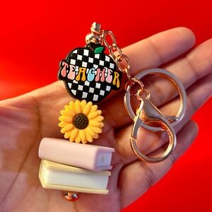 🍎👩‍🏫 Teacher Keychain